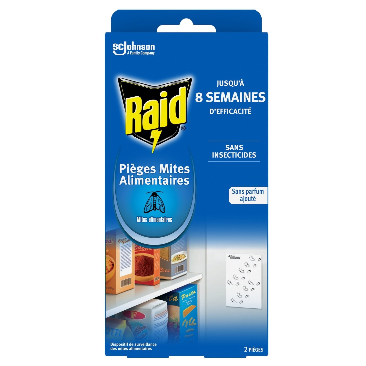 Piège Alimentaire Piège Mites Alimentaires RAID les 2 plaquettes piège