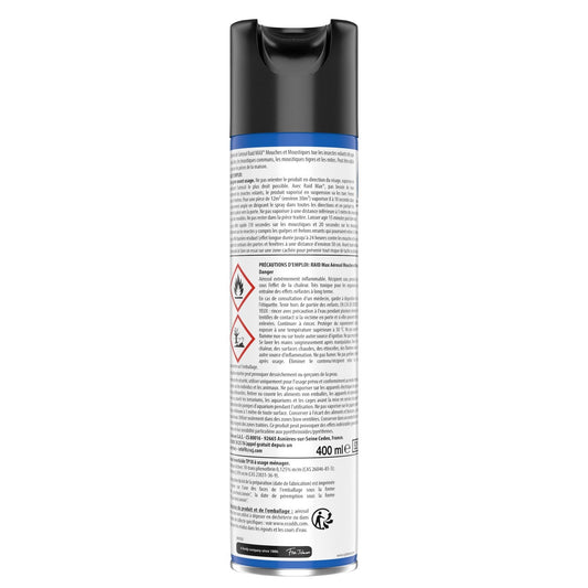 RAID Max Flies and Mosquitoes Insecticide Spray