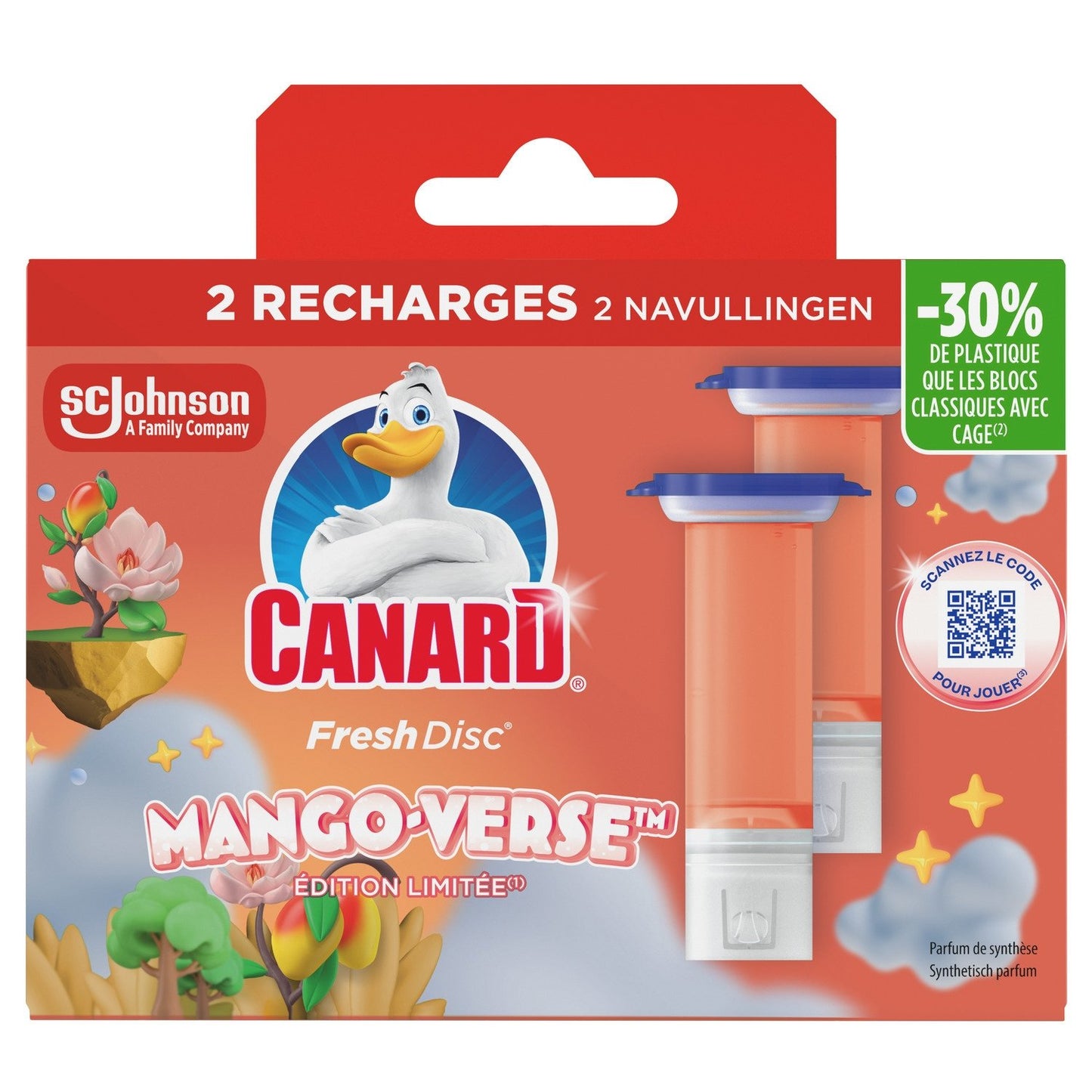 Bloc Wc Fresh Disc Tropical Adventure CANARD WC