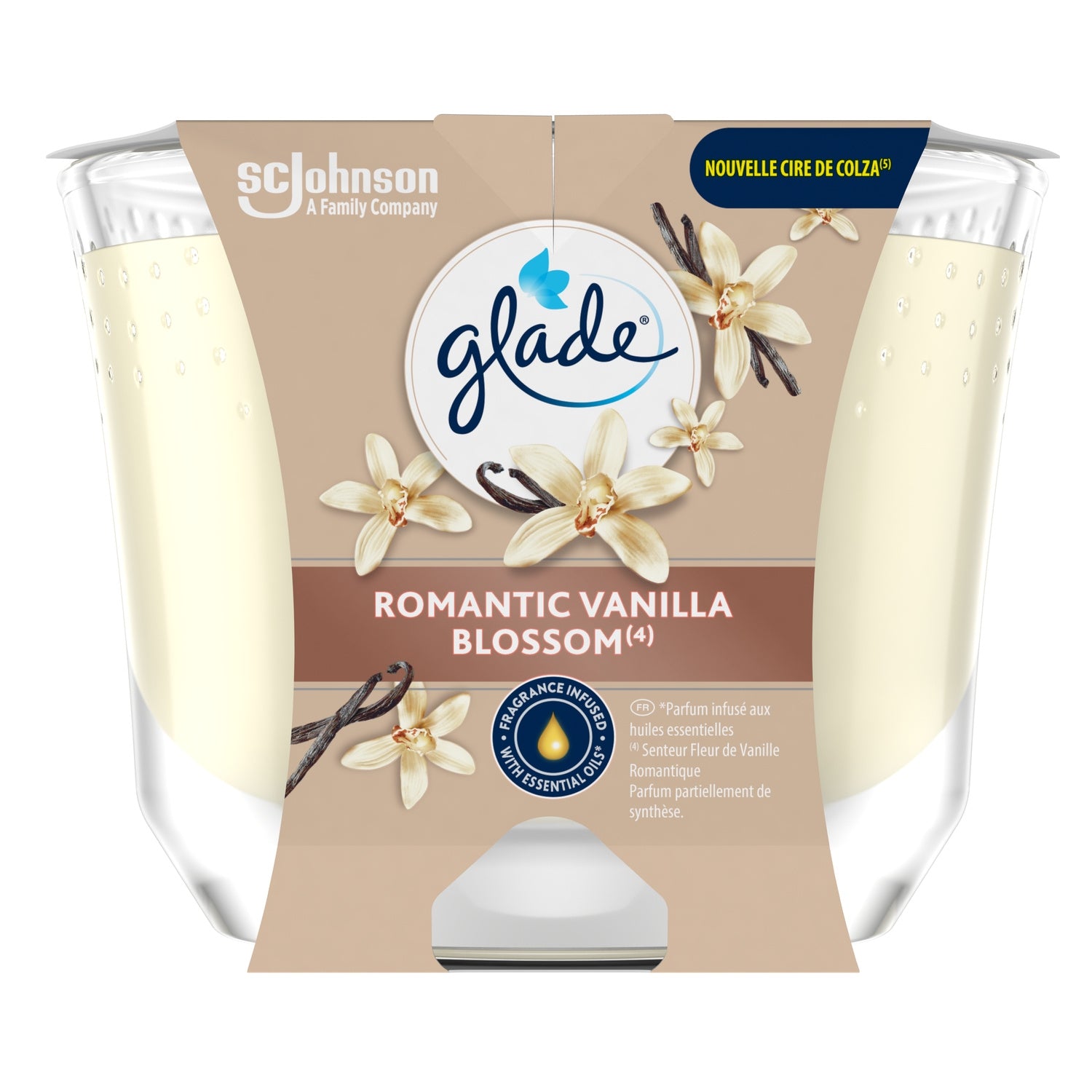 Bougie Romantique Vanille blossom GLADE 
