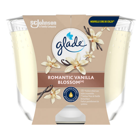 Bougie Romantique Vanille blossom GLADE 