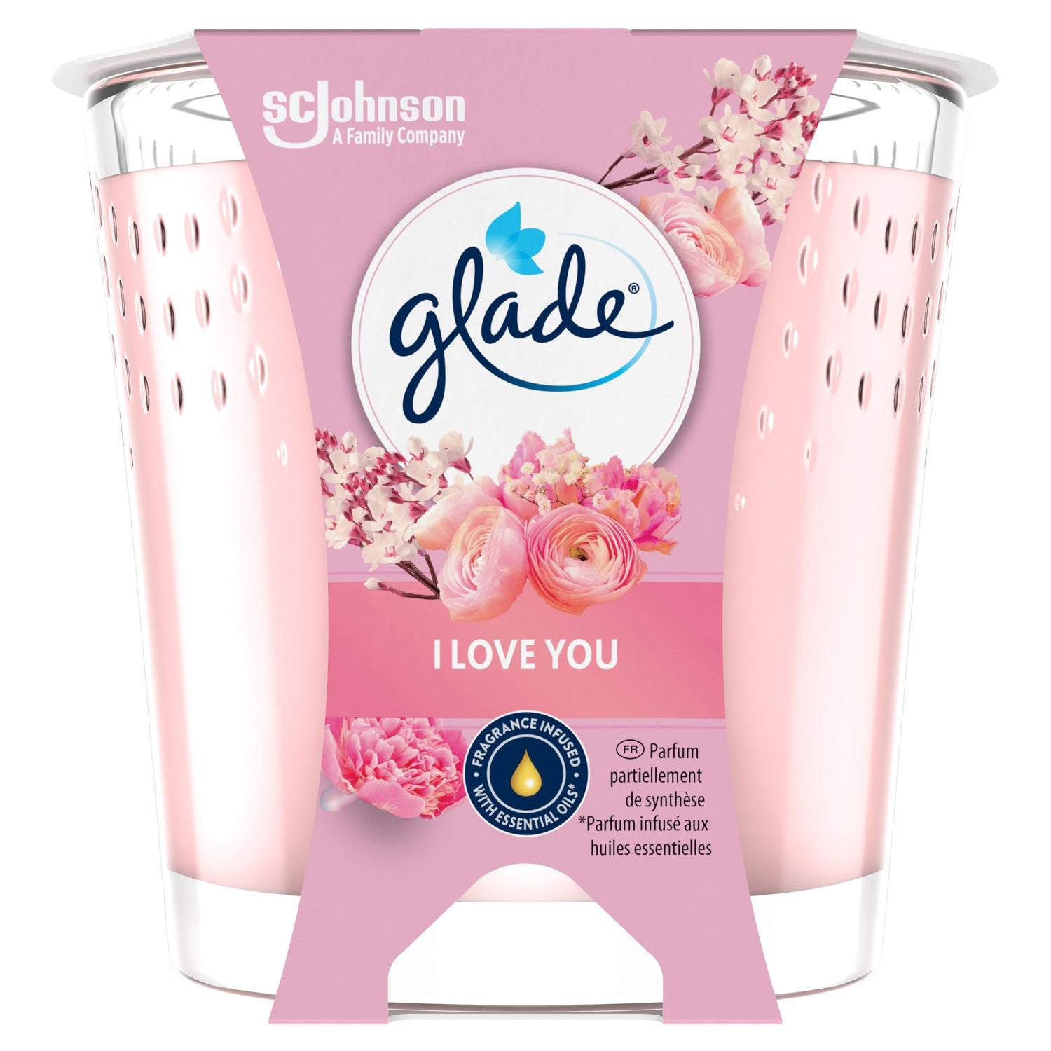 Bougie Parfumée I Love You GLADE 