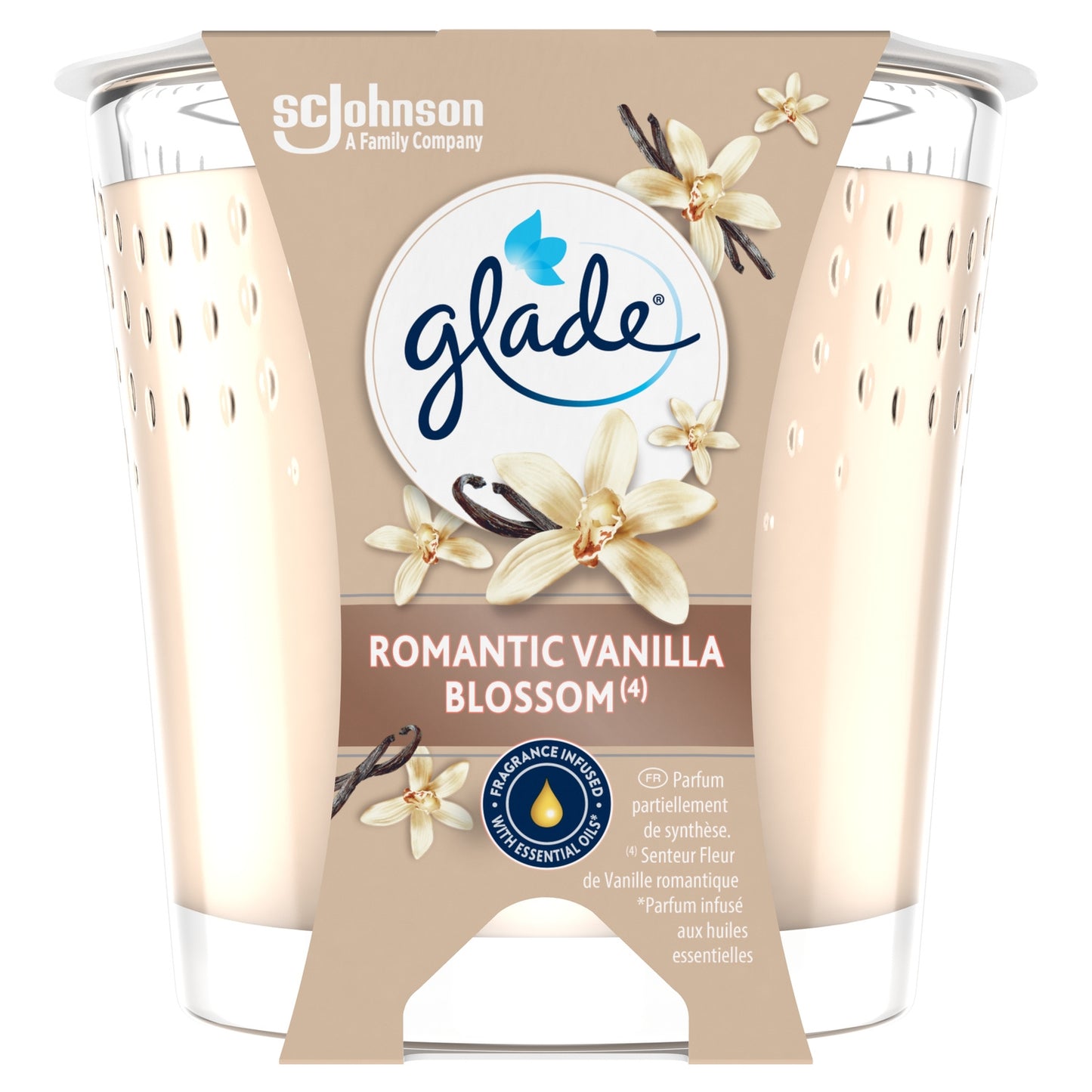 Bougie Vanille Romantic Vanilla Blossom GLADE 