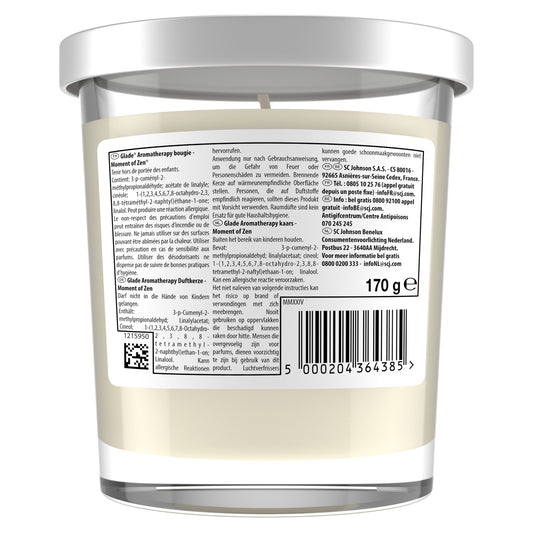 GLADE Moment of Zen Lavender and Sandalwood Aromatherapy Candle