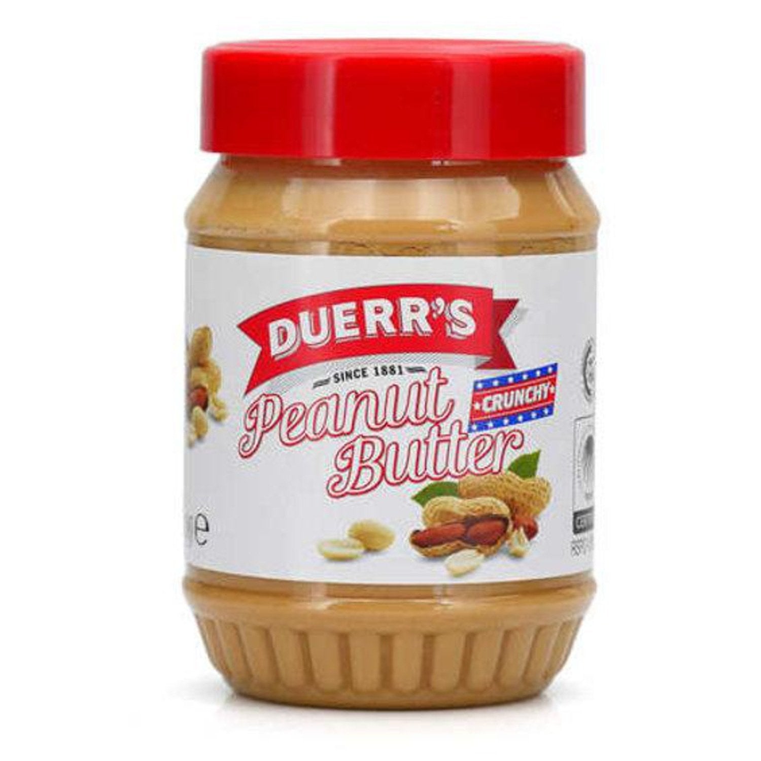 Erdnussbutter-Pâté mit Stücken DUERR'S – La Famille à Table!