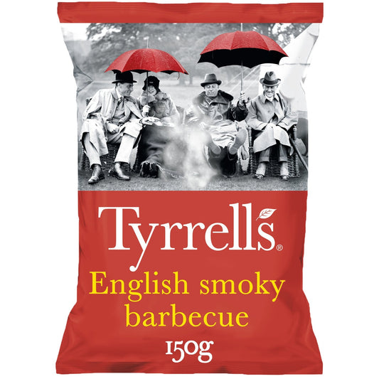Chips Smoky Barbecue TYRRELL'S le sachet de 150g