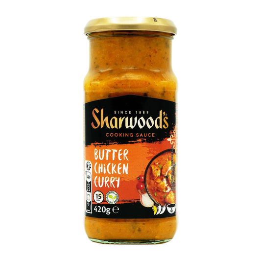 Sauce Butter Chicken Curry SHARWOOD'S le pot de 420g