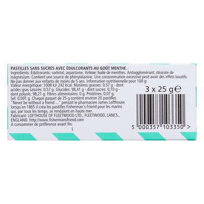 FISHERMAN'S FRIEND Sugar-Free Mint Pastilles