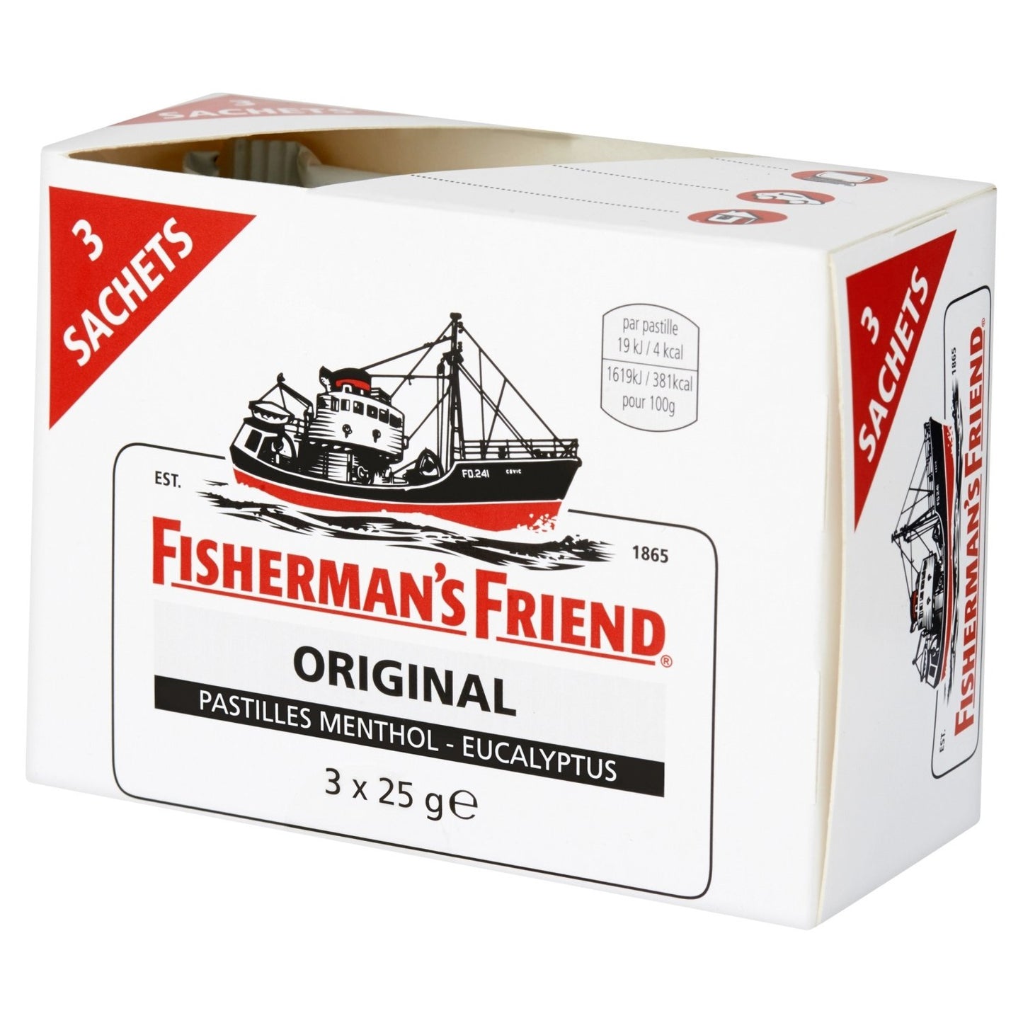 Bonbons Menthol Eucalyptus FISHERMAN'S FRIEND