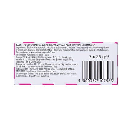 FISHERMAN'S Sugar-Free Raspberry Candies