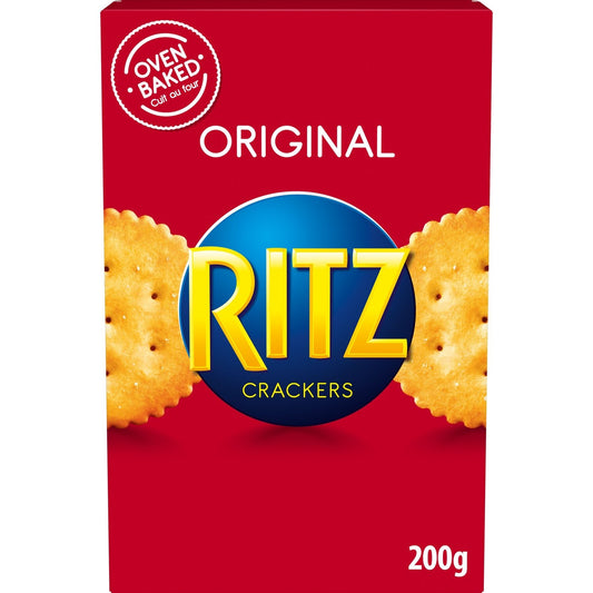 Biscuits Apéritifs Crackers RITZ la boite de 200g