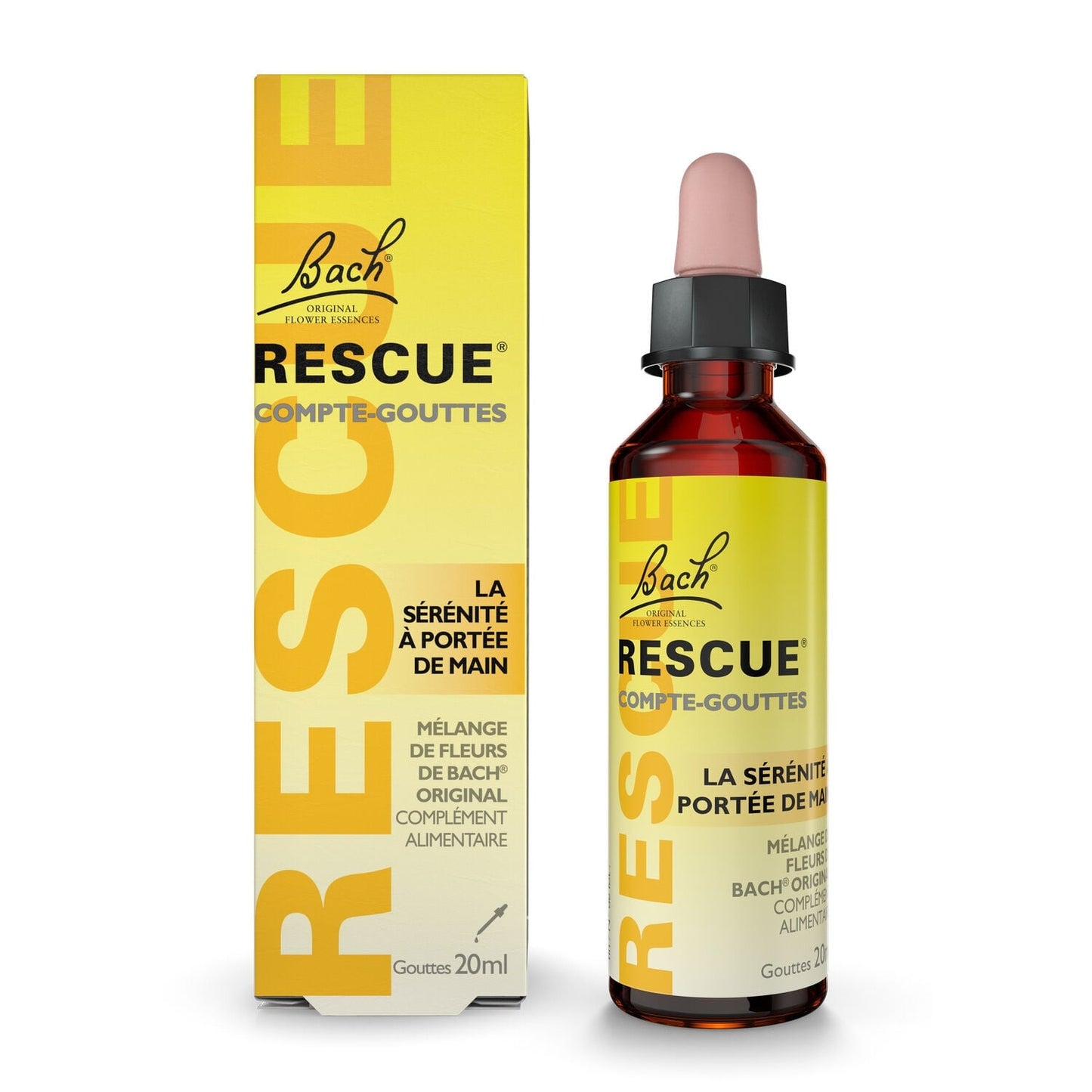 Complément alimentaire Concentré de Sérénité RESCUE 
