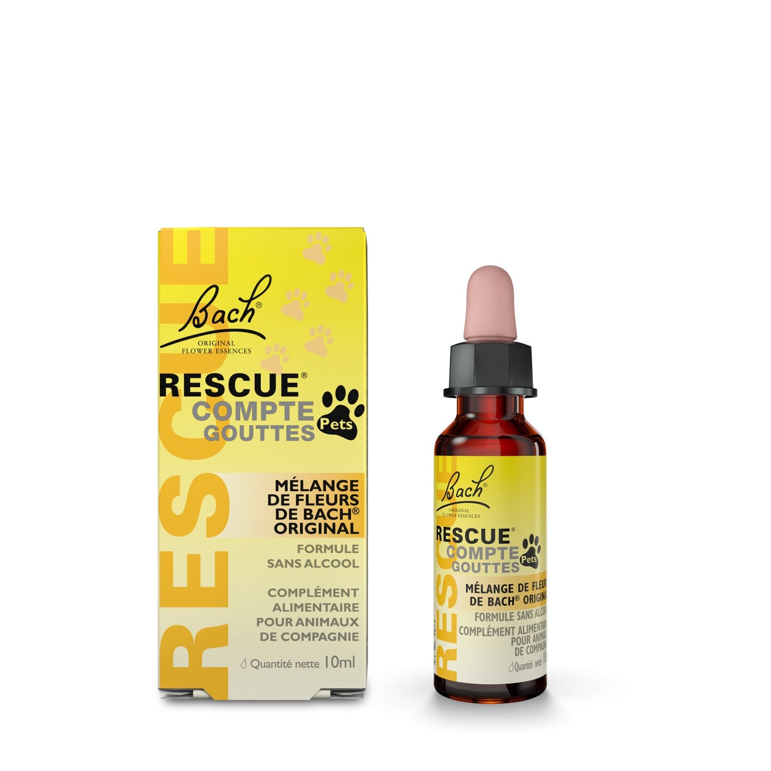 Complément alimentaire Bien-être et Sérénité Mélange de Fleurs Original Sans Alcool RESCUE 