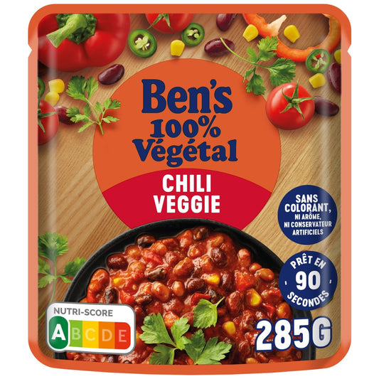 Ben's Original 100% Plant-Based Veggie Chili Meal