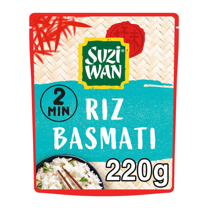 SUZIWAN Basmatireis für die Mikrowelle
