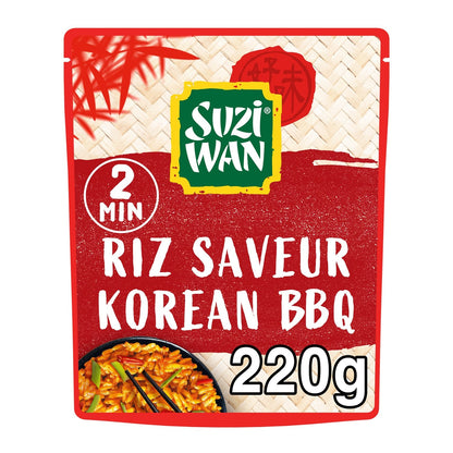 Mikrowellen-Reis mit koreanischem BBQ-Geschmack SUZI WAN
