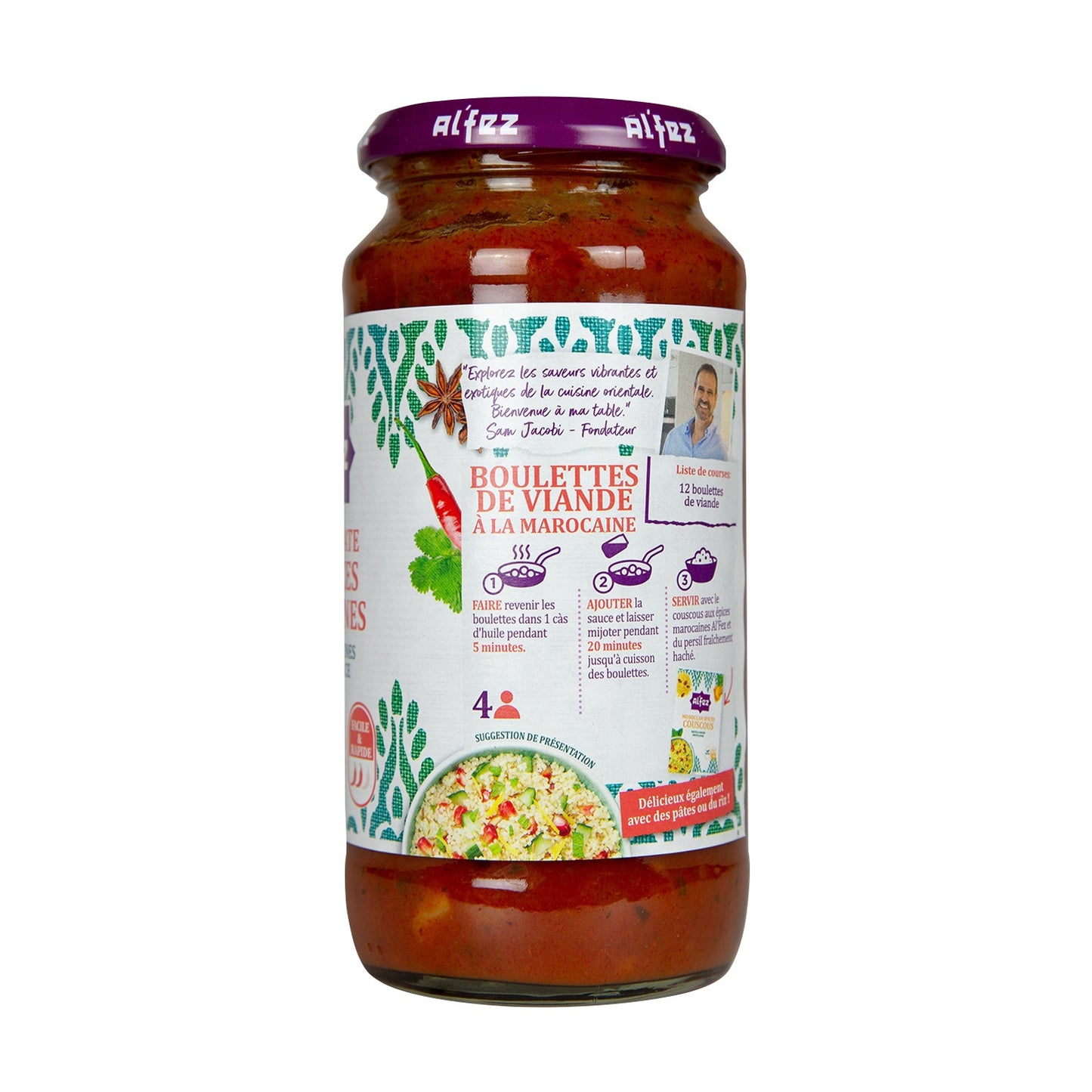 ALFEZ Moroccan Spiced Tomato Sauce