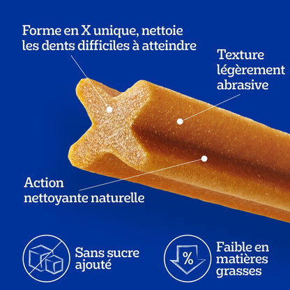 Os à Mâcher pour Chien Moyen +10kg Hygiène Bucco Dentaire Dentastix PEDIGREE
