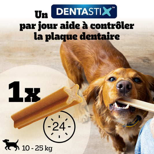 Bâtonnet à Mâcher pour Chien Grand +25kg Hygiène Bucco Dentaire PEDIGREE
