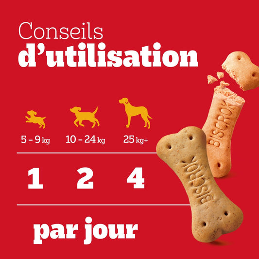 Friandises pour Chien Adulte Fourrés Gourmands Multimix Biscrok PEDIGREE
