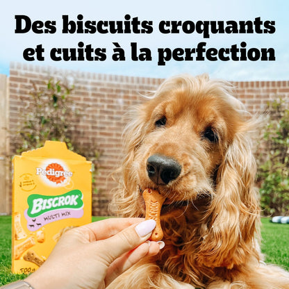 Friandises pour Chien Adulte Fourrés Gourmands Multimix Biscrok PEDIGREE