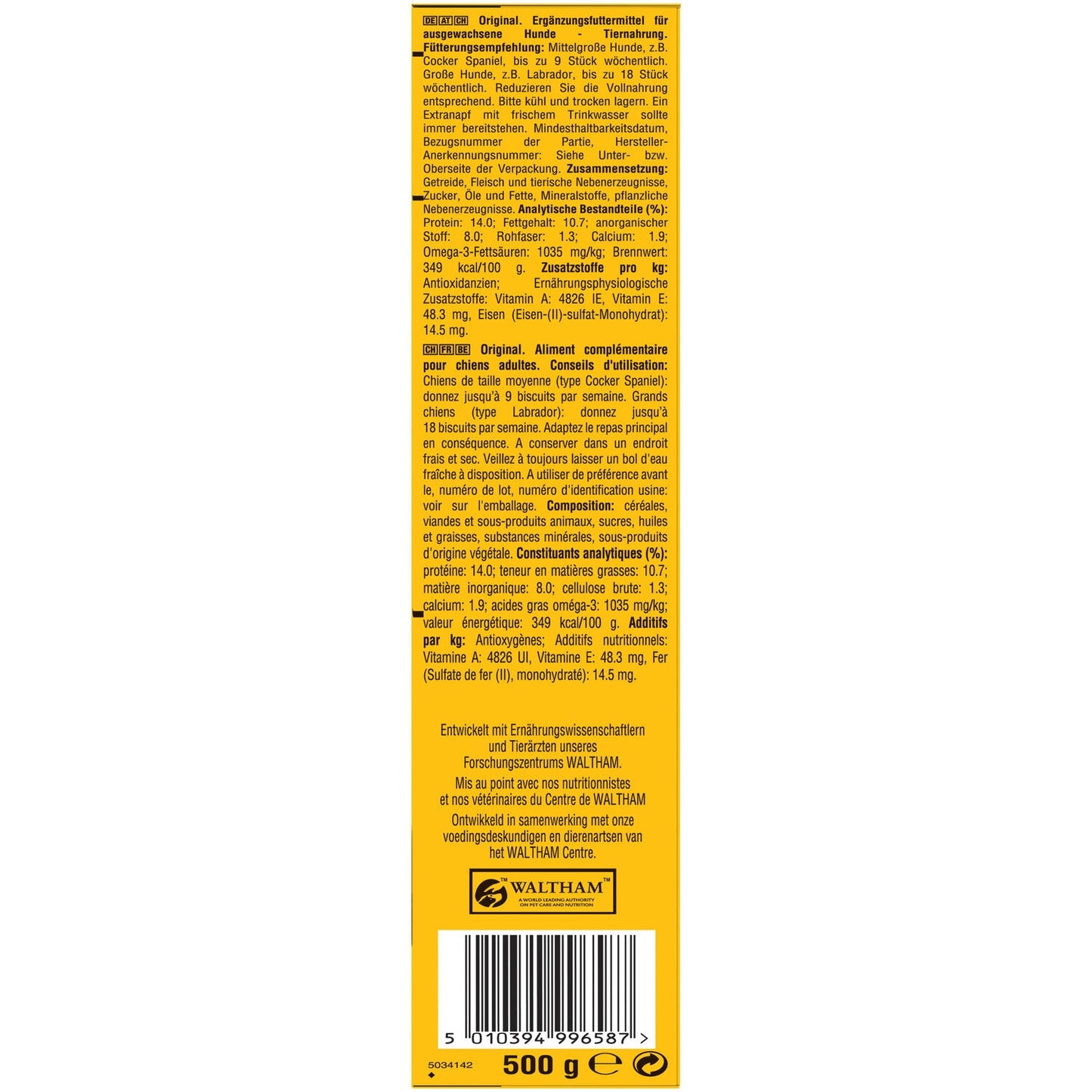 Friandises pour Chien Adulte Fourrés Markies PEDIGREE
