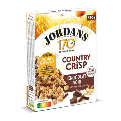 JORDANS Country Crisp Whole Grain &amp; Dark Chocolate