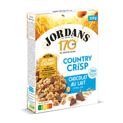 Jordans Country Crisp Milk Chocolate Cereal