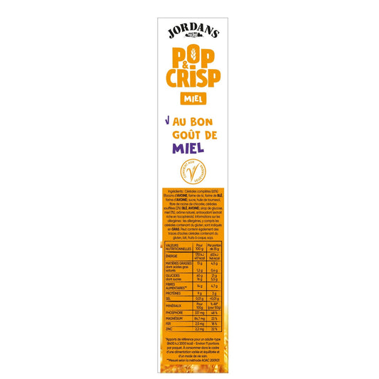 Jordans Honey Pop and Crisp Cereal