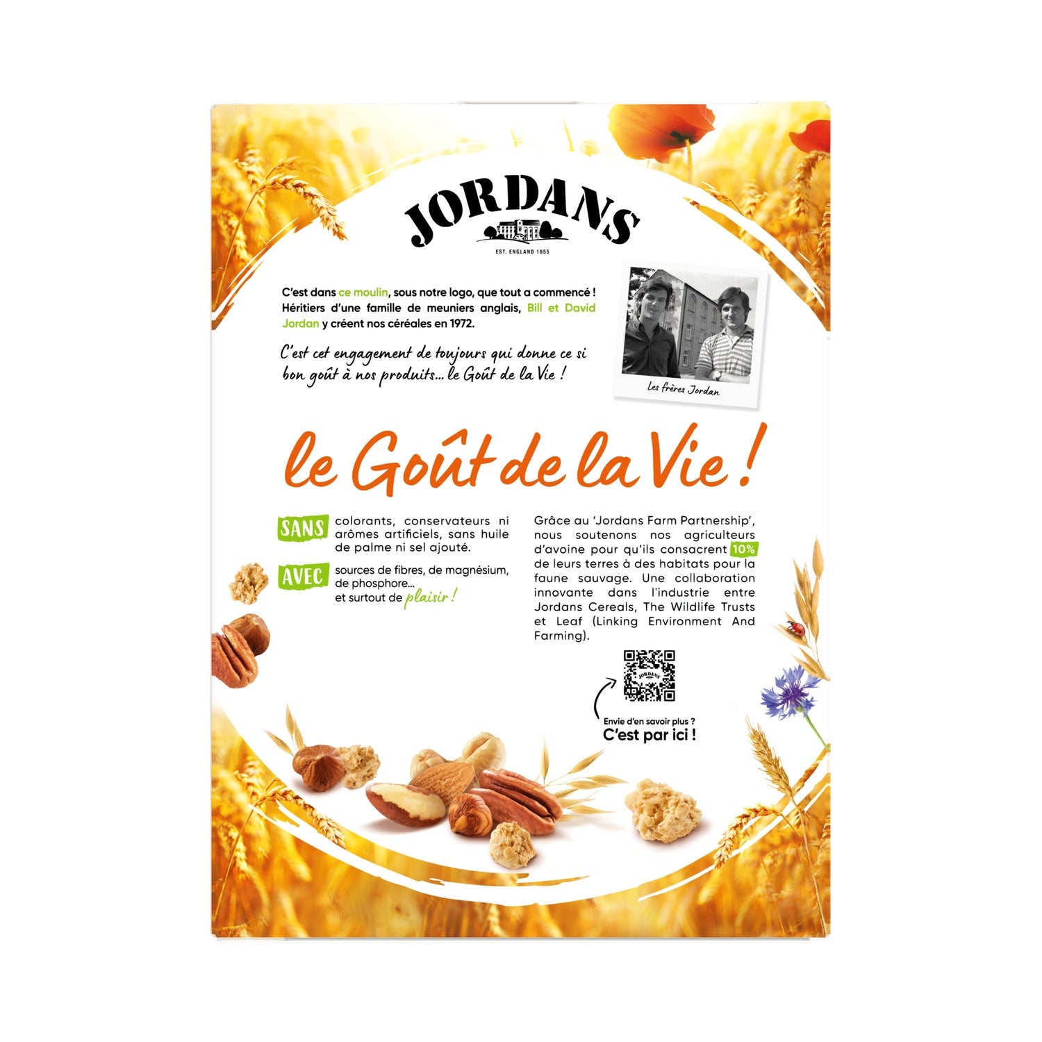 Céréales Country Crisp Mélange de Noix JORDANS 