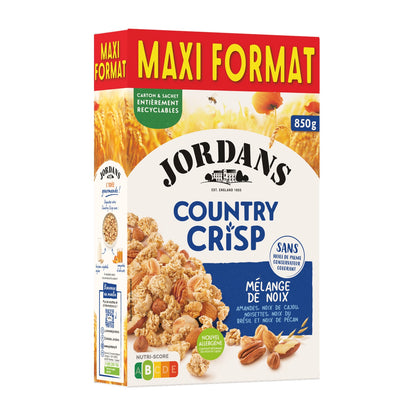 Céréales Country Crisp Mélange de Noix JORDANS 