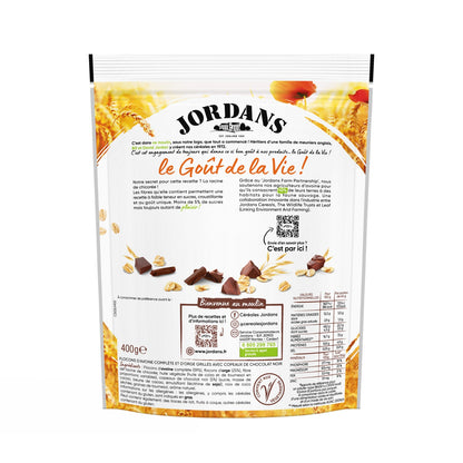 Céréales Granola Chocolat Noir Faible en Sucres JORDANS 