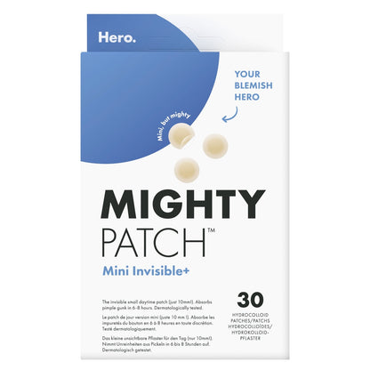 Patchs Mini Invisible Hydrocolloïde pour Boutons HERO 