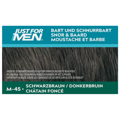 Coloration Gel Moustache et Barbe Chatain Foncé JUST FOR MEN