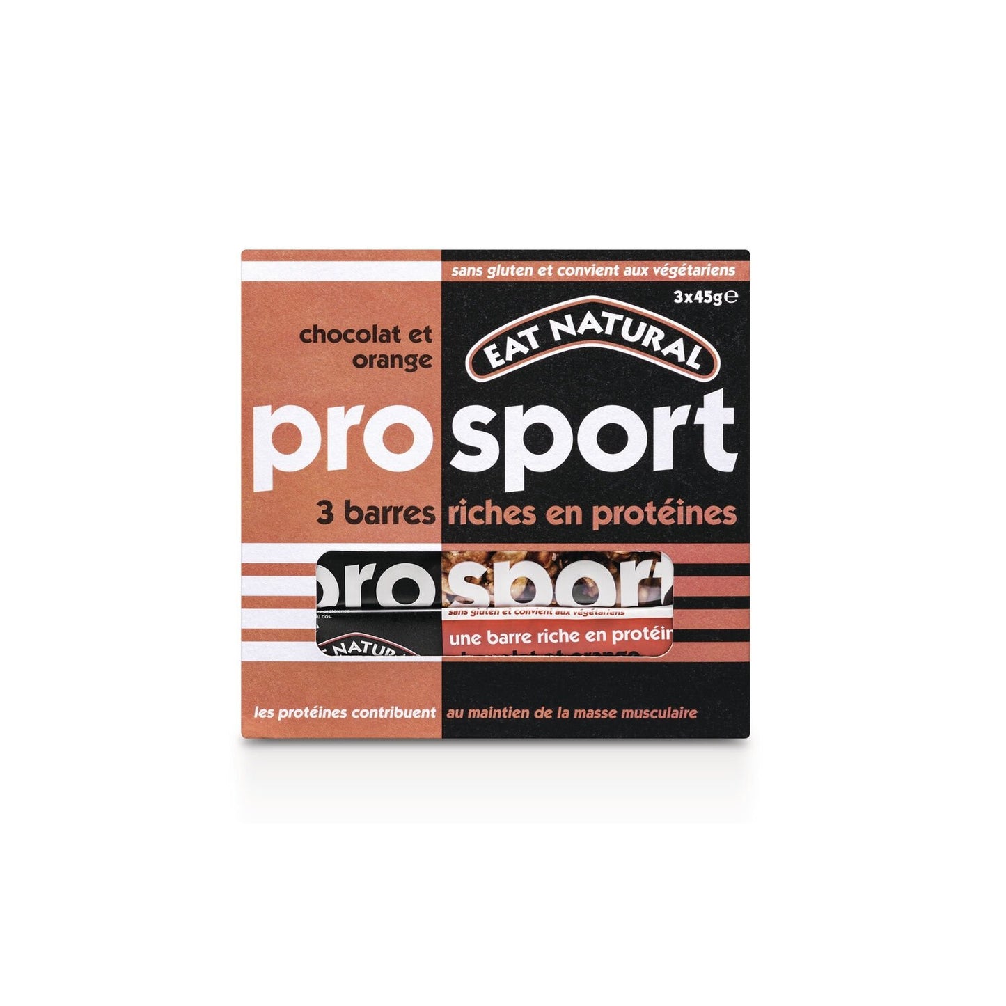 Barres Pro Sport Chocolat et Orange EAT NATURAL