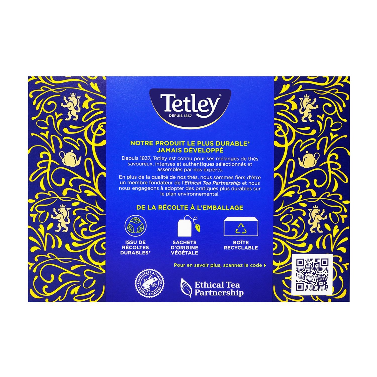 Thé Noir English Breakfast TETLEY 