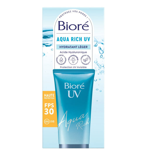 Soin Visage Hydratant Léger Spf30 Aqua Rich Uv BIORE