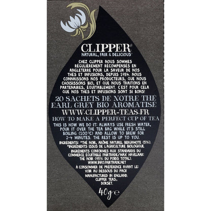 Thé Bio Earl Grey CLIPPER