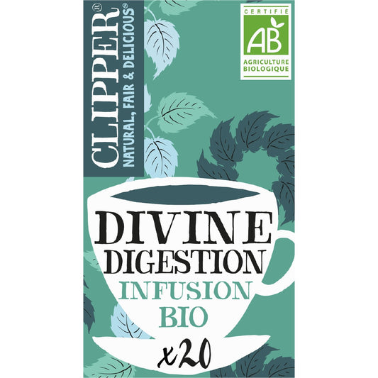 Infusion Bio Divine Digestion CLIPPER La boite de 20 sachets