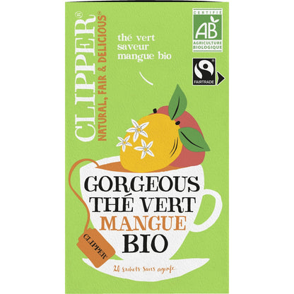 Thé Vert Mangue Bio CLIPPER 