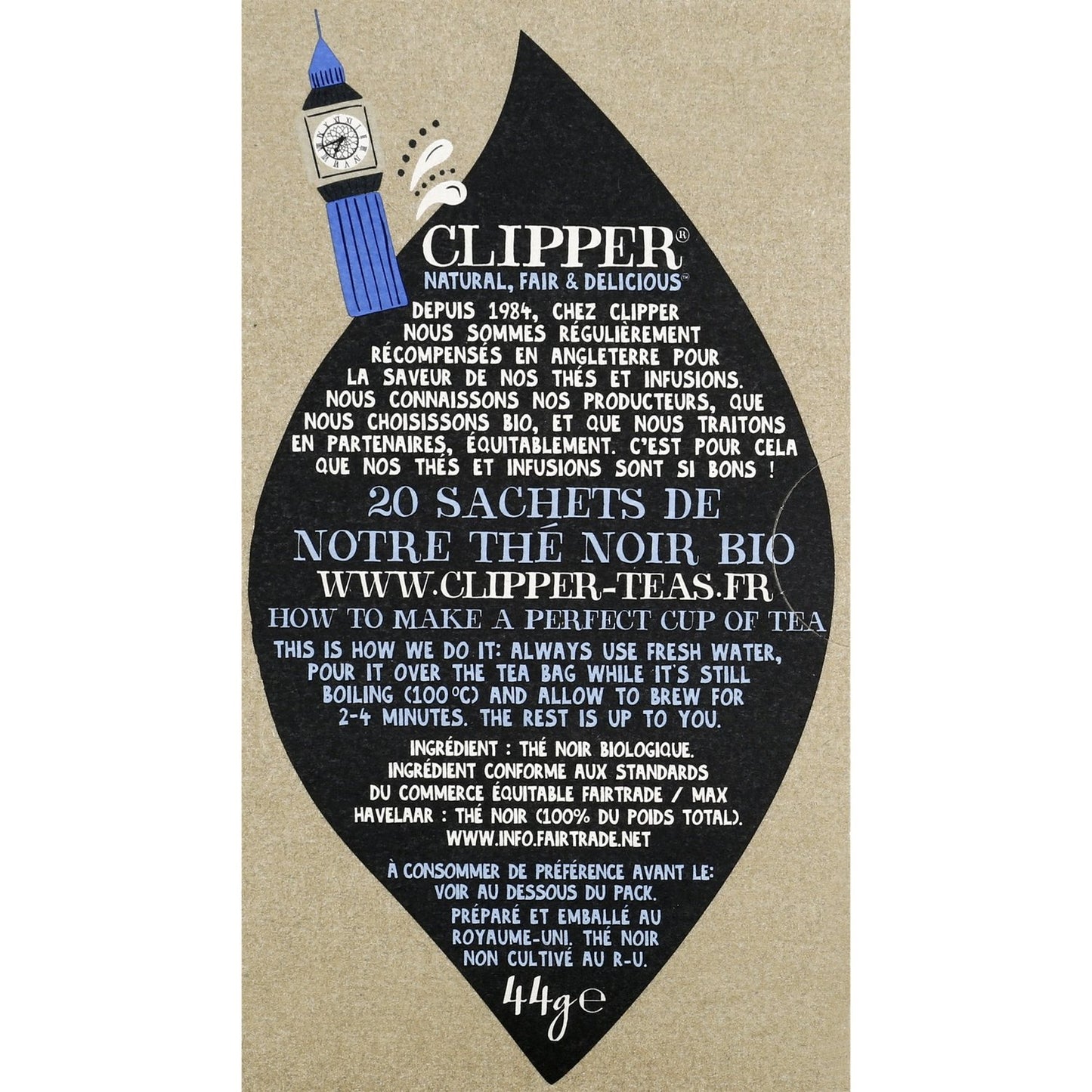 Organic English Breakfast Black Tea CLIPPER