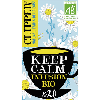 Infusion Keep Calm Camomille Bio CLIPPER 