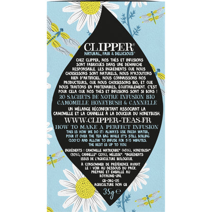 Infusion Keep Calm Camomille Bio CLIPPER 