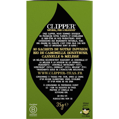 Infusion Keep Calm Camomille Bio CLIPPER 