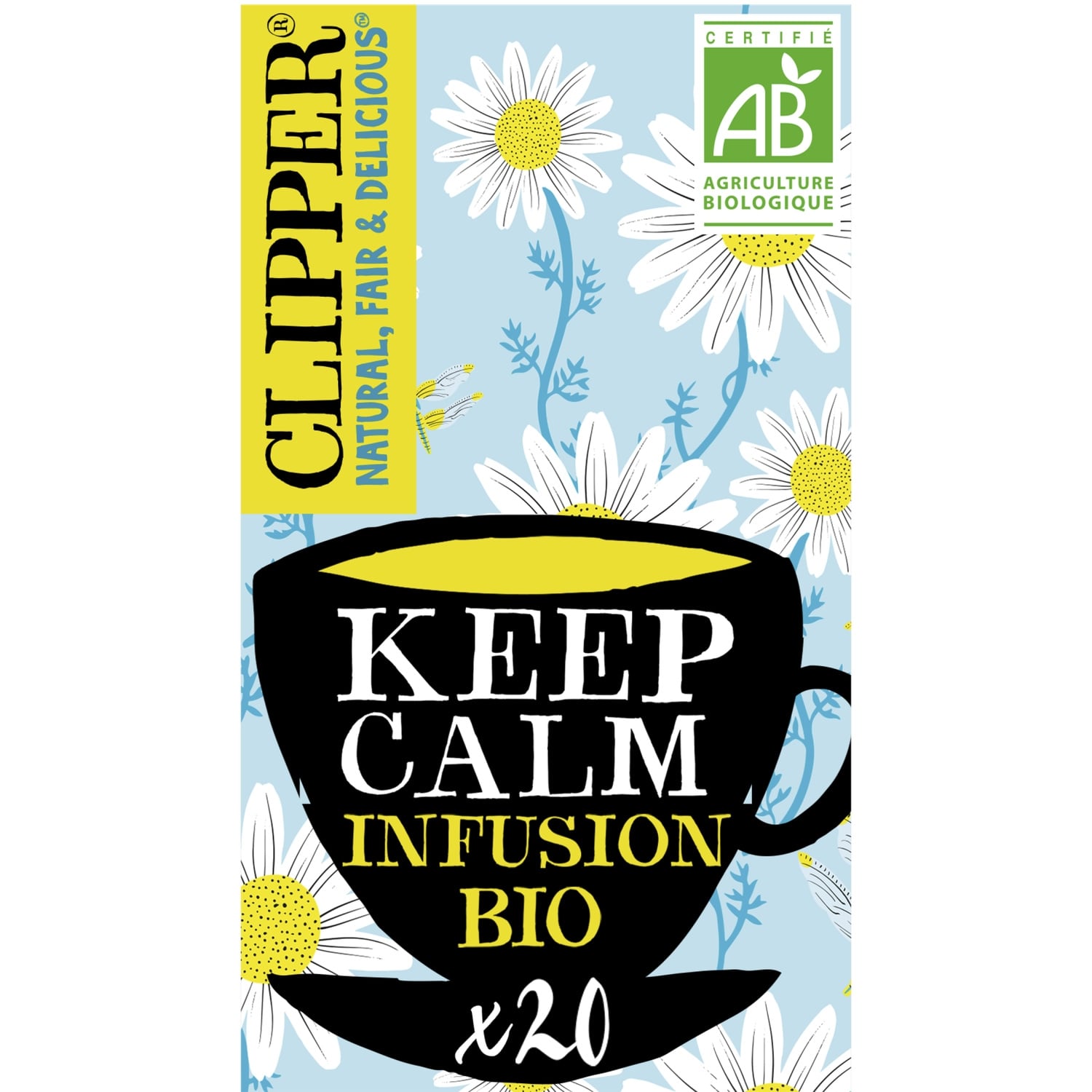 Infusion Keep Calm Camomille Bio CLIPPER 