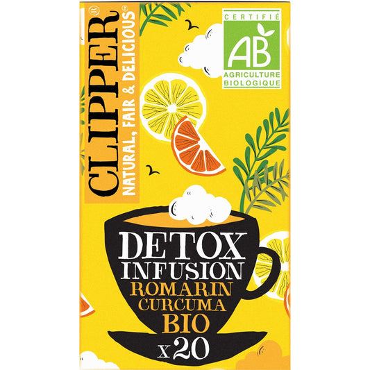 Infusion Bio Curcuma CLIPPER La boite de 20 sachets