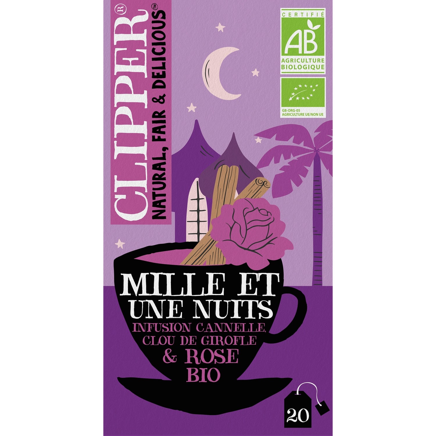 Infusion mille et une nuit bio CLIPPER 