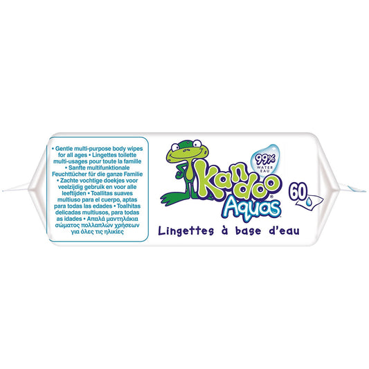 Lingettes Bébé Intimes 99% d'Eau KANDOO