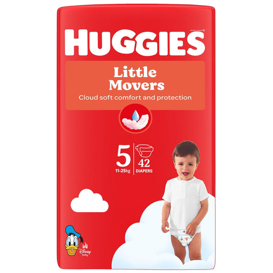 Couches Bébé Taille 5 11-25kg HUGGIES le pack de 42 couches