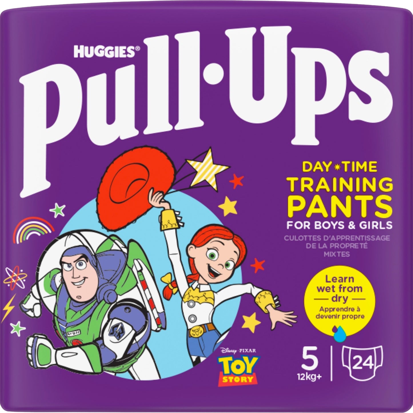 Couches-Culottes Taille 5 12kg+ Toy Story Training Pants Pull-Ups HUGGIES 